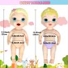 12 inch Baby Doll-Clothes and Accessories - 10 Sets Doll Clothes for 10-12 Inch Dolls, Baby Doll Clothes Dress Outfits Accessories Christmas Birthday Gift for Kids - Image 3