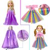 10-Sets Doll-Clothes for American-14-inch-Dolls - Compatible with 14.5-inch-Dolls Handmade Clothes and Outfits Accessories Christmas Birthday Gift for Little Girl - Image 6