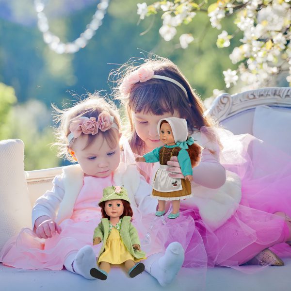 18 inch Doll Clothes Accessories - 6Pcs Different Princess Costume Dress - Image 8