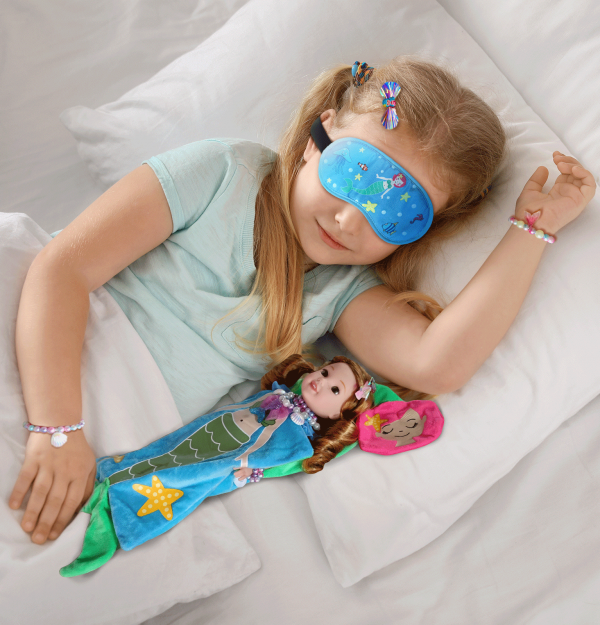 14 inch American Mermaid Doll Clothes and Doll Sleeping Bag Set Mermaid Dress for 14 inch Dolls Accessories for Kids Best Gifts - Image 7