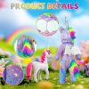 2-Sets 18-inch Doll-Clothes Set - Unicorn Clothes with Hair Clip and Headband - Compatible with All 18 inch Dolls Accessories for Kids - Image 5