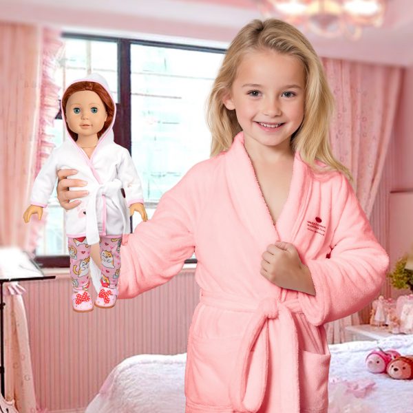 American 18-Inch Doll Clothes, 8 Sets Doll Clothing and Accessories for 18 inch Doll, Baby Doll Dress up Toys for Girls Kids - Image 6